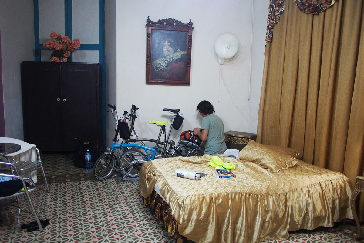 Esta habitación junto con la casa estaban de película. Estábamos en la ciudad de Remedios